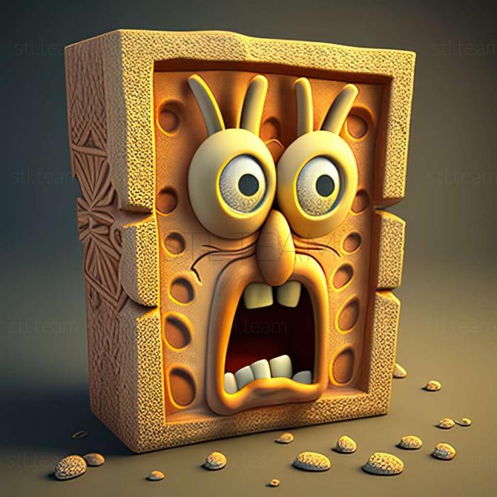 3D модель SpongeBob SquarePants Battle for Bikini Bottom  Rehydr (STL)